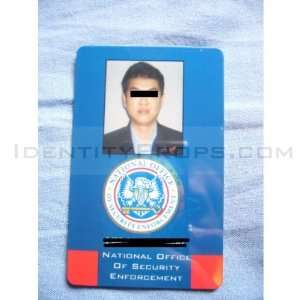  National Office Of Security Enforcement ID Card