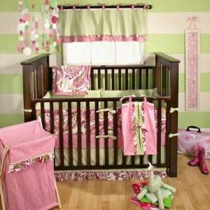 My Baby Sam Paisley Splash In Pink Series Paisley Splash In Pink Crib 