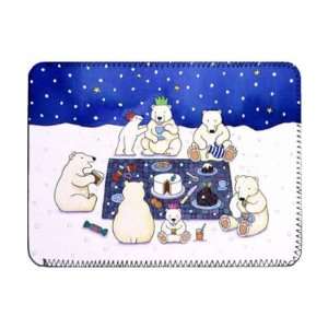  Polar Bear Picnic, 1997 (w/c on paper) by   iPad Cover 