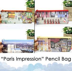 Paris Impression★Pencil Bag◆Pen Case◇Storage◆Handy Pouch 