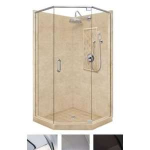 American Bath Factory P21 2007P SN 54L X 32W Grand Shower Package 
