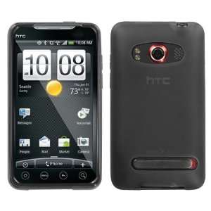  HTC EVO 4G , Semi Transparent Smoke Candy Skin Cover 
