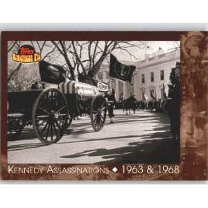 2001 Topps American Pie #121 Kennedy Assassination   Historical Moment 