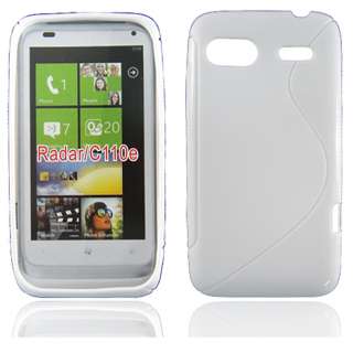   color show as picture gel case for htc radar c110e 3g 4g made out of