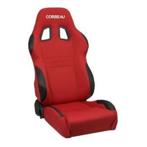 Corbeau A4 Reclining Seat Black Cloth Wide See Extended Information 