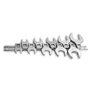  Crowfoot Wrench Sets Crowfoot Wrench Set,SAE,3/8 In Dr,10 