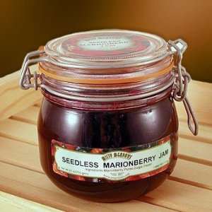 Seedless Marionberry Jam Crock Misty Meadows 25oz.  
