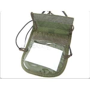 Military Neck ID Pouch / Wallet (Olive Drab)  Sports 