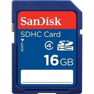  SanDisk, 16GB SDHC Memory Card (Catalog Category Flash 