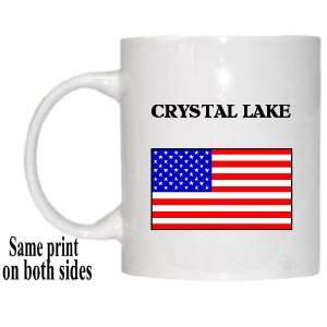  US Flag   Crystal Lake, Illinois (IL) Mug Everything 