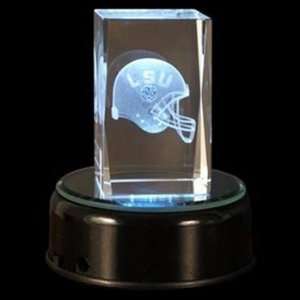  LSU Tigers Helmet Cube with lighted base (Quantity of 1 