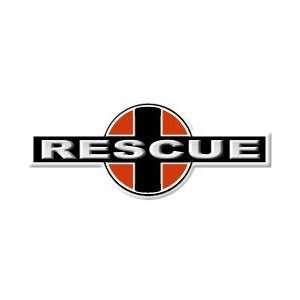  Jeep Rescue   DECAL   JUMBO   11 inch X 4.75 inch 
