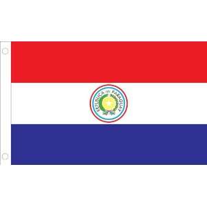  Allied Flag Outdoor Nylon Paraguay Country Flag, 3 Foot by 
