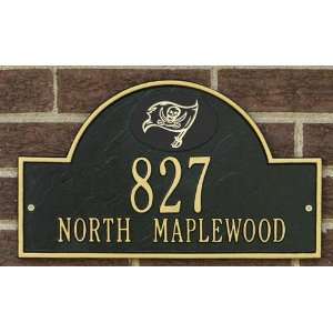  Tampa Bay Buccaneers Black and Gold Personalized Address 