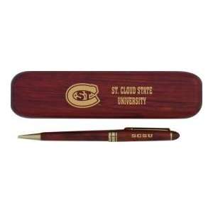  WOOD PEN & CASE ROSEWOOD SCSU