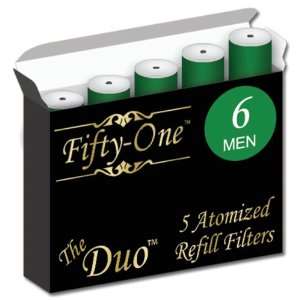 Smoke Anywhere USA Fifty One, The Duo Atomized Refill Filters 5 Pack 