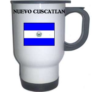  El Salvador   NUEVO CUSCATLAN White Stainless Steel Mug 