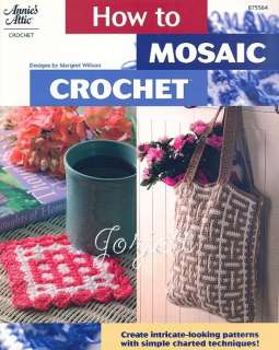 How to Mosaic Crochet, Annies how tos & patterns  