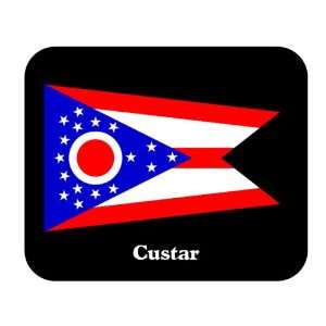  US State Flag   Custar, Ohio (OH) Mouse Pad Everything 