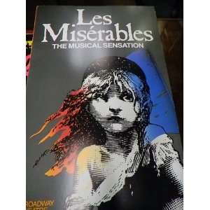   Broadway Poster Lobby Cards 22x14 Les Miserables 