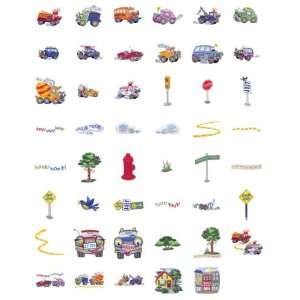  Cute Cars and Trucks Embroidery Designs by Nancy Zieman 