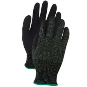 Magid CutMaster XKS510 Yarn Glove, Latex Palm Coating, Knit Wrist Cuff 