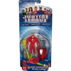    Justice League Cyber Trakkers The Flash Vs Slobot Toys & Games