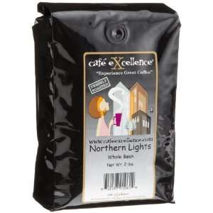 Cafe Excellence Northern Lights Whole Bean Coffee, 2 Pound Package 