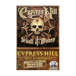 CYPRESS HILL Skull and Bones   French Music Poster 