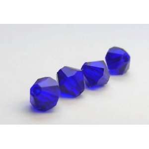  Czech Beads Rondells, COBALT BLUE, 3 mm, 144 pcs 