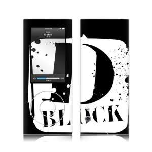  Music Skins MS DBLK10039 iPod Nano  5th Gen  D Block  Logo 