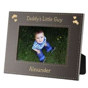  Daddys Little Guy Personalized 4x6 Picture Frame 