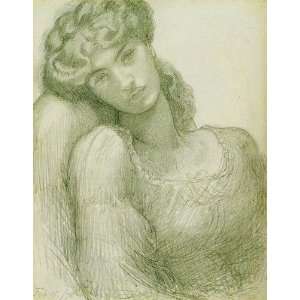   Dante Gabriel Rossetti   24 x 30 inches   Jane Morris 1 Home