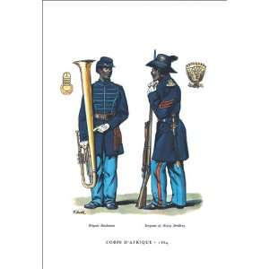  Corps DAfrique, 1864 16X24 Canvas Giclee