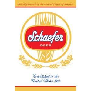  SCHAEFER BEER BREW LABEL USA 24x36 WALL POSTER 8175 