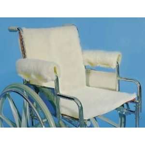  Sheepette Wheelchair Pads (Back/Seat   Each) Health 