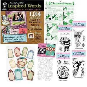    Hot Off The Press   Inspired Words CD Arts, Crafts & Sewing