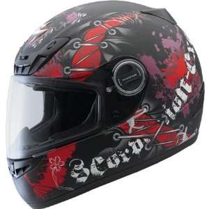  Scorpion EXO 400 Scar Full Face Helmet XX Large  Black 