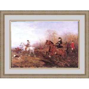  Out for a Scamper by Heywood Hardy   Framed Artwork 