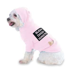 SUGAR DADDY WANTED Hooded (Hoody) T Shirt with pocket for your Dog or 