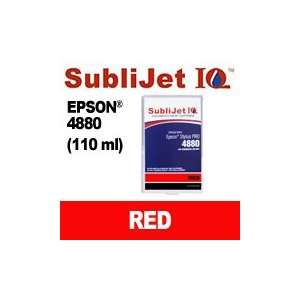  Red SubliJet IQ Sublimation Ink Cartridge for Epson 4880 
