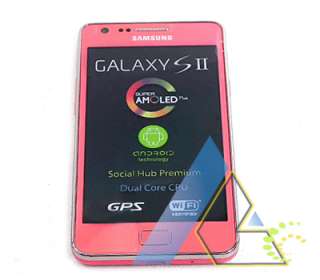 Samsung i9100 Galaxy S II 16GB 8MP Pink Phone+Bundled 4Gift+1 Year 
