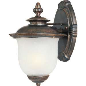   Lighting 85193FCCH 1 Light Wall, Chocolate Finish   Floral Cream Shade