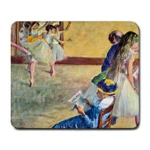  During the Dance Lessons By Edgar Degas Mouse Pad Office 