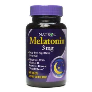 Natrol Sleep Melatonin 3 mg 60 tablets Health & Personal 