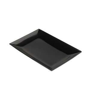 Sasaki Simplicity Obsidian Rectangular Platter  Kitchen 