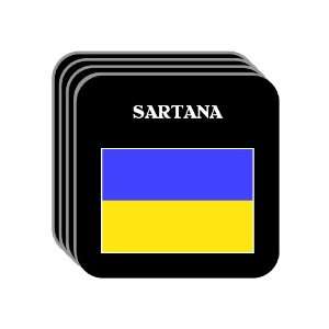  Ukraine   SARTANA Set of 4 Mini Mousepad Coasters 