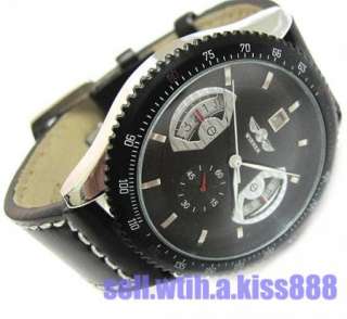 China Wholesale New Black Deluxe Army Military Auto Mechanical Mens 