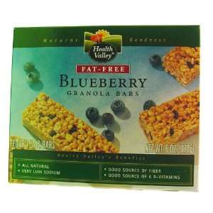 Health Valley Organic Multi Grain Chewy Granola Bars, Blueberry, 6 ea
