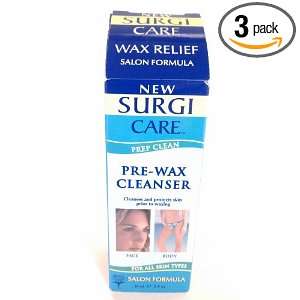 Surgi care Prep Clean Pre wax Cleanser, 2 Ounce Bottles 